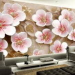 KACPER 3D Wallpaper for wall Premium quality 3D PVC Coated Washable Wallpaper (customize