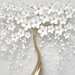 KACPER 3D Wallpaper for wall Premium quality 3D PVC Coated Washable Wallpaper (customize