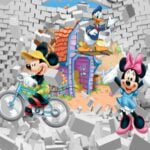 KACPER 3D Wallpaper for children room Premium quality 3D PVC Coated Washable Wallpaper  KIDS