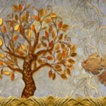 KACPER 3D Wallpaper for wall Premium quality 3D PVC Coated Washable Wallpaper (customize