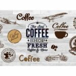 KACPER 3D WALLPAPER FOR CAFE PREMIUM QUALITY PVC COATED WASHABLE WALLPAPER