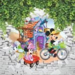 KACPER 3D Wallpaper for children room Premium quality 3D PVC Coated Washable Wallpaper KIDS WALLPAPER