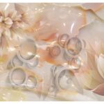 KACPER 3D flowre Wallpaper for wall Premium quality 3D PVC Coated Washable Wallpaper (customize