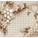 KACPER 3D FLOWER Wallpaper for wall Premium quality 3D PVC Coated Washable Wallpaper (customize