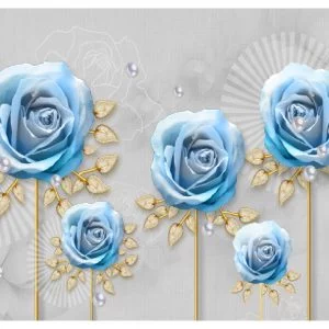 KACPER 3D Wallpaper for wall Premium quality 3D PVC Coated Washable Wallpaper (customize