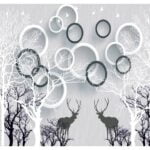 KACPER 3D Wallpaper for wall Premium quality 3D PVC Coated Washable Wallpaper (customize