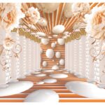 KACPER 3D Wallpaper for wall Premium quality 3D PVC Coated Washable Wallpaper (customize