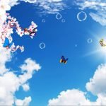 KACPER 3D Ceilling Wallpaper for wall Premium quality 3D PVC Coated Washable Wallpaper