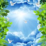 KACPER 3D beach Wallpaper for wall Premium quality 3D PVC Coated Washable Wallpaper