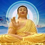 KACPER 3D buddha Wallpaper for wall Premium quality 3D PVC Coated Washable Wallpaper