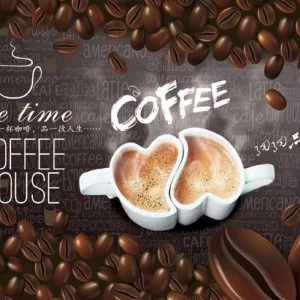 KACPER 3D WALLPAPER FOR CAFE PREMIUM QUALITY PVC COATED WASHABLE WALLPAPER