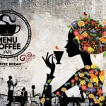 KACPER 3D WALLPAPER FOR CAFE PREMIUM QUALITY PVC COATED WASHABLE WALLPAPER