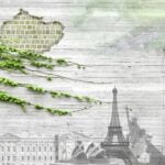 KACPER WORLD MAP 3D PVC COATED WALLPAPER FOR OFFICE TOUR AND TRAVEL BUILDING