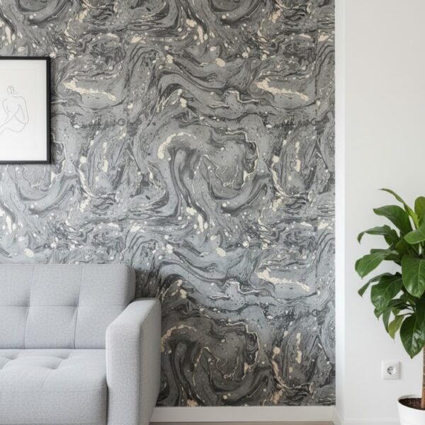 KACPER 3D Wallpaper for wall Premium quality 3D PVC Coated Washable Wallpaper (roll Size 53cm x 1000cm=57 SQFT in 1 Roll peacock