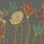 KACPER 3D Wallpaper for wall Premium quality 3D PVC Coated Washable Wallpaper