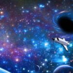 KACPER 3D galexy Wallaper for celinig Premium quality 3D PVC Coated Washable Wallpaper