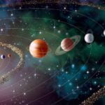 KACPER 3D galexy Wallaper for celinig Premium quality 3D PVC Coated Washable Wallpaper