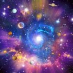 KACPER 3D galexy Wallaper for celinig Premium quality 3D PVC Coated Washable Wallpaper