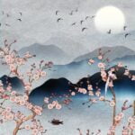 KACPER 3D FLOWER Wallpaper for wall Premium quality 3D PVC Coated Washable Wallpaper