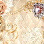 KACPER 3D FLOWER  Wallpaper for wall Premium quality 3D PVC Coated Washable Wallpaper