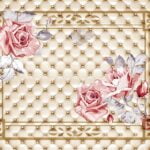 KACPER 3D FLOWER Wallpaper for wall Premium quality 3D PVC Coated Washable Wallpaper