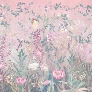 KACPER 3D FLOWER Wallpaper for wall Premium quality 3D PVC Coated Washable Wallpaper