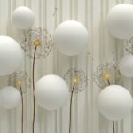 KACPER 3D LEAF Wallpaper for wall Premium quality 3D PVC Coated Washable Wallpaper