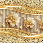 KACPER 3D FLOWER Wallpaper for wall Premium quality 3D PVC Coated Washable Wallpaper