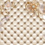 KACPER 3D FLOWER Wallpaper for wall Premium quality 3D PVC Coated Washable Wallpaper