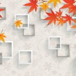 KACPER 3D FLOWER Wallpaper for wall Premium quality 3D PVC Coated Washable Wallpaper