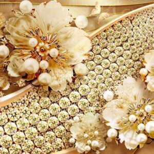 KACPER 3D FLOWER Wallpaper for wall Premium quality 3D PVC Coated Washable Wallpaper