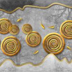 KACPER 3D FLOWER Wallpaper for wall Premium quality 3D PVC Coated Washable Wallpaper