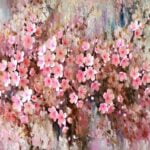 KACPER 3D FLOWER Wallpaper for wall Premium quality 3D PVC Coated Washable Wallpaper