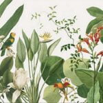 KACPER 3D FLOWER Wallpaper for wall Premium quality 3D PVC Coated Washable Wallpaper