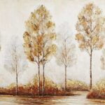 KACPER 3D TREE Wallpaper for wall Premium quality 3D PVC Coated Washable Wallpaper