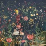 KACPER 3D FLOWER Wallpaper for wall Premium quality 3D PVC Coated Washable Wallpaper