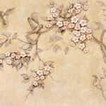 KACPER 3D FLOWER Wallpaper for wall Premium quality 3D PVC Coated Washable Wallpaper