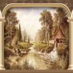 KACPER 3D Wallpaper for wall Premium quality 3D PVC Coated Washable Wallpaper