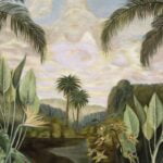 KACPER 3D TREE Wallpaper for wall Premium quality 3D PVC Coated Washable Wallpaper