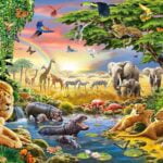 KACPER 3D TREE Wallpaper for wall Premium quality 3D PVC Coated Washable Wallpaper