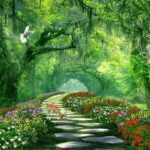 KACPER 3D TREE Wallpaper for wall Premium quality 3D PVC Coated Washable Wallpaper