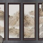 KACPER 3D Wallpaper for wall Premium quality 3D PVC Coated Washable Wallpaper