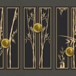 KACPER 3D HOME DECOR Wallpaper for wall Premium quality 3D PVC Coated Washable Wallpaper