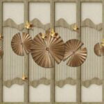 KACPER 3D  Wallpaper for wall Premium quality 3D PVC Coated Washable Wallpaper