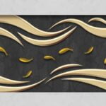 KACPER 3D  Wallpaper for wall Premium quality 3D PVC Coated Washable Wallpaper