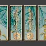 KACPER 3D  Wallpaper for wall Premium quality 3D PVC Coated Washable Wallpaper