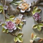 KACPER 3D FLOWER Wallpaper for wall Premium quality 3D PVC Coated Washable Wallpaper