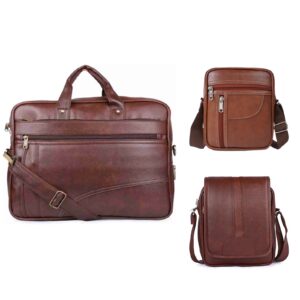 Kacper Urban Elite 3-in-1 Leatherette Bag Combo