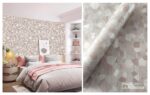 LOOKS Luxurious Wallcovering Wallpaper For Wall Living Room PVC Coated Washable Wallpaper Bedroom Wallpaper Kacper Wallpaper Taxture Peach Wallpaper PATTERN NO- RD000558