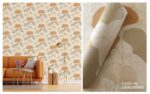 LOOKS Luxurious Wallcovering Wallpaper For Wall Living Room PVC Coated Washable Wallpaper Bedroom Wallpaper Kacper Wallpaper Goldern Leaf Wallpaper PATTERN NO- RD000562